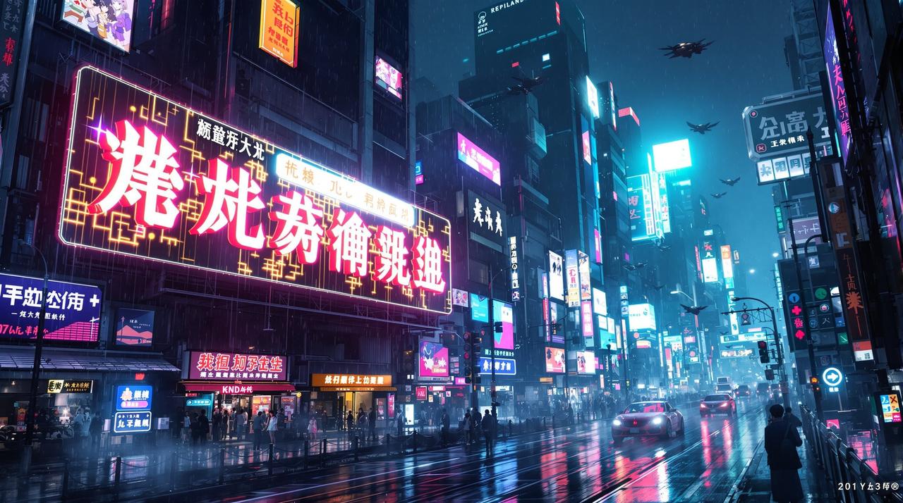 青柠影院 - 赛博长安科幻电影场景,展示高清HD科幻影视作品品质